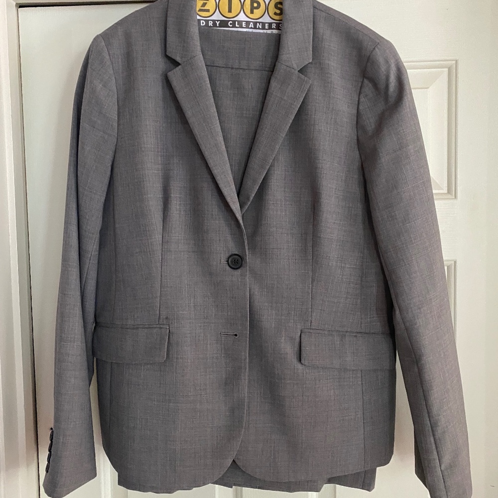 Jcrew Factory 100% Wool Suiting Pencil Skirt 14